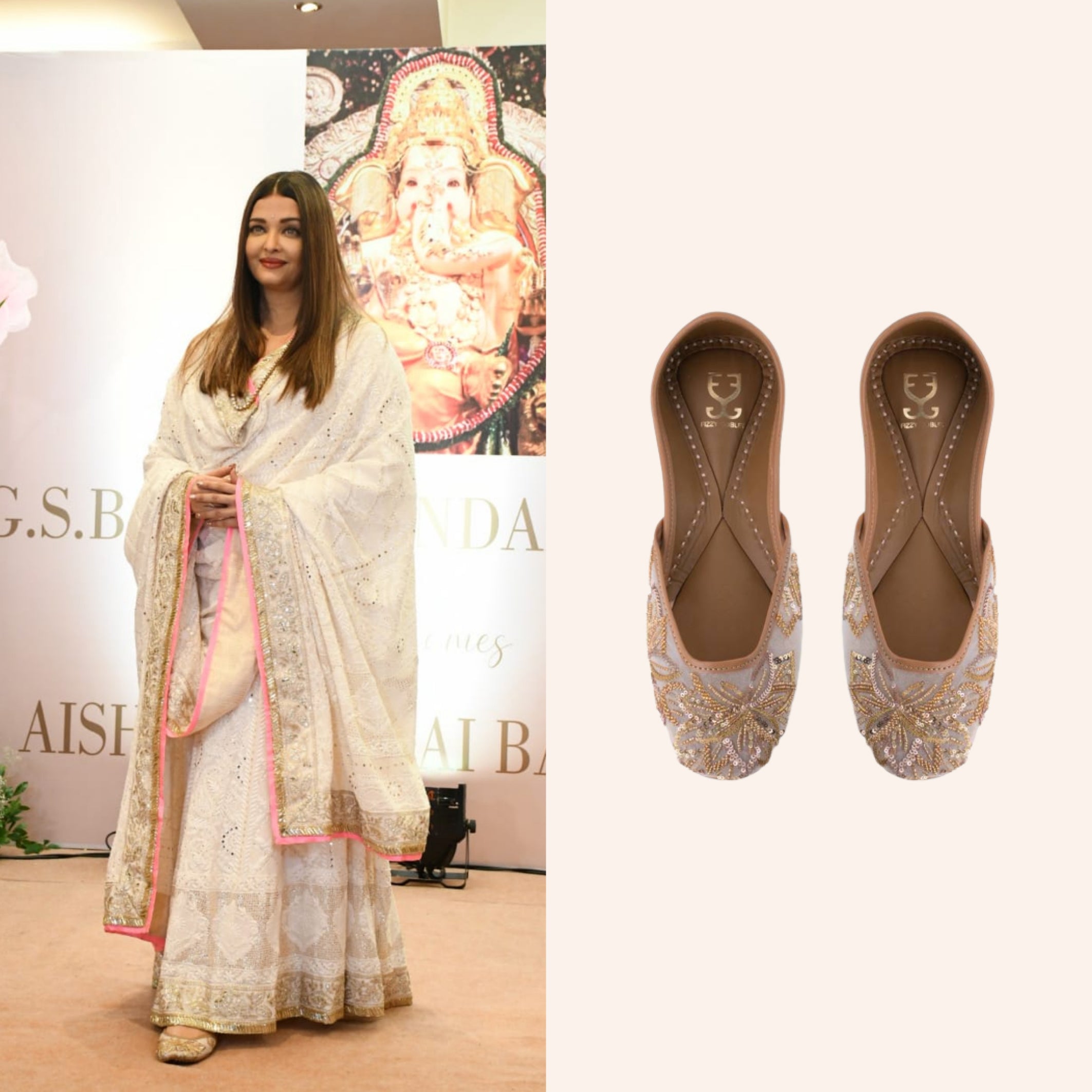 Aishwarya Rai Bachchan in Fireflies Dance Juttis