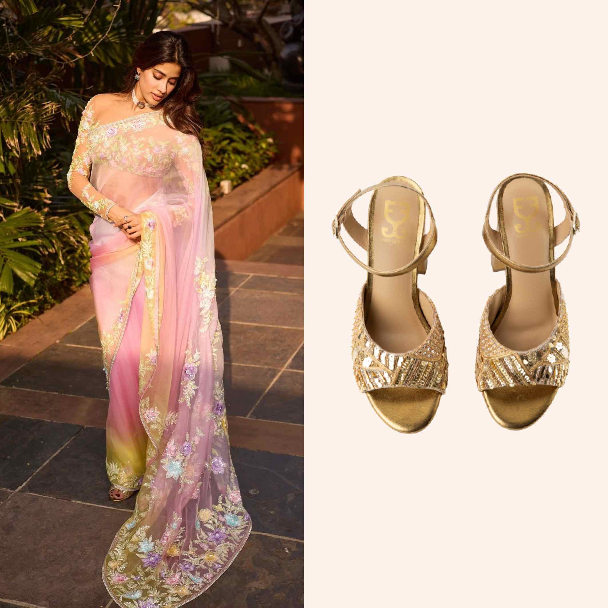 Janhvi Kapoor in Aurora : Tower Heels