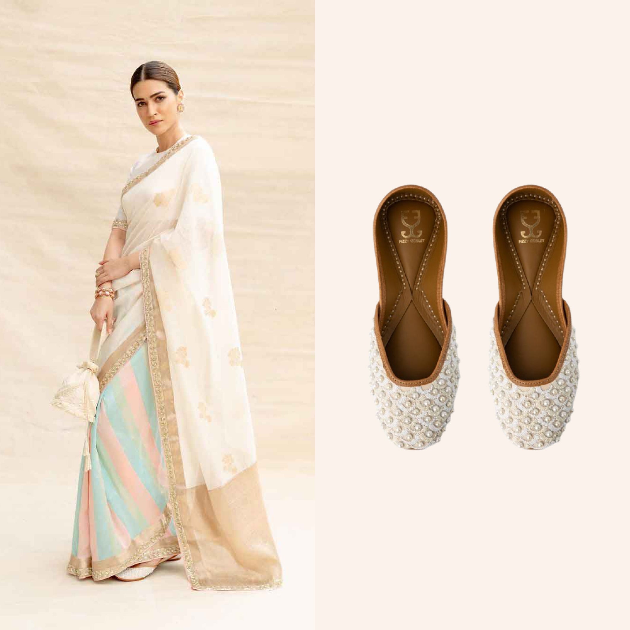 Kriti Sanon in Pearl Jam Juttis