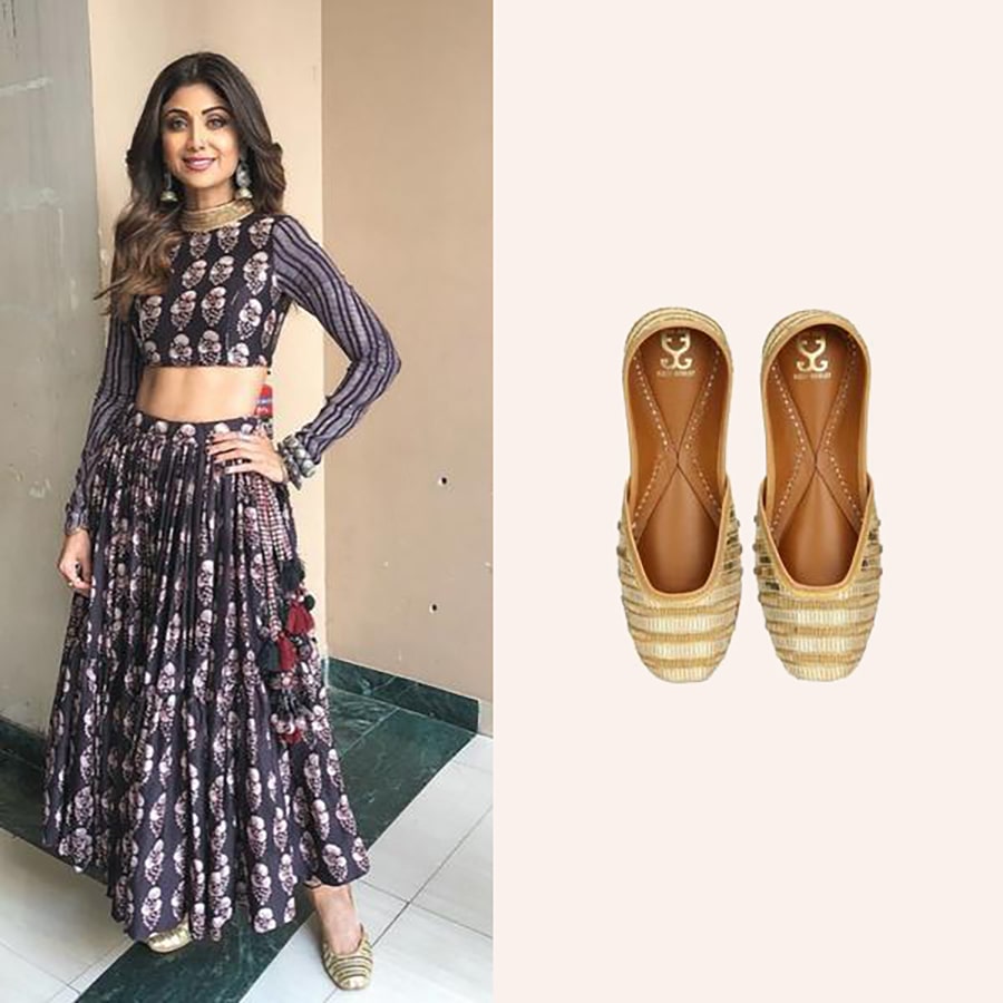 Shilpa Shetty in GOLDEN SUNRISE