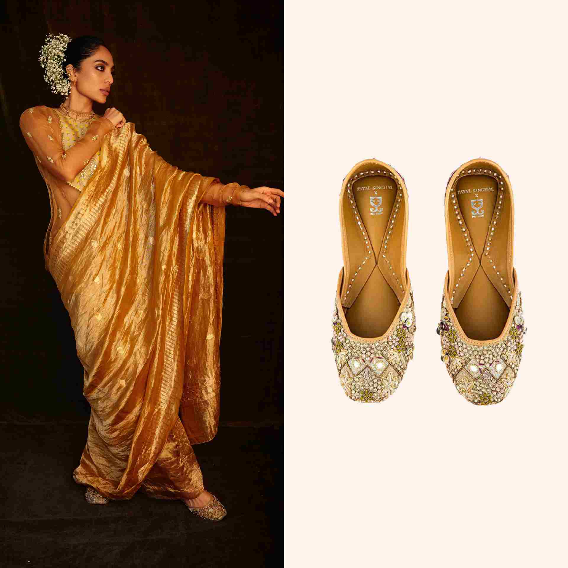 Sobhita Dhulipala in Seeker of Magic Juttis Payal Singhal X Fizzy Goblet