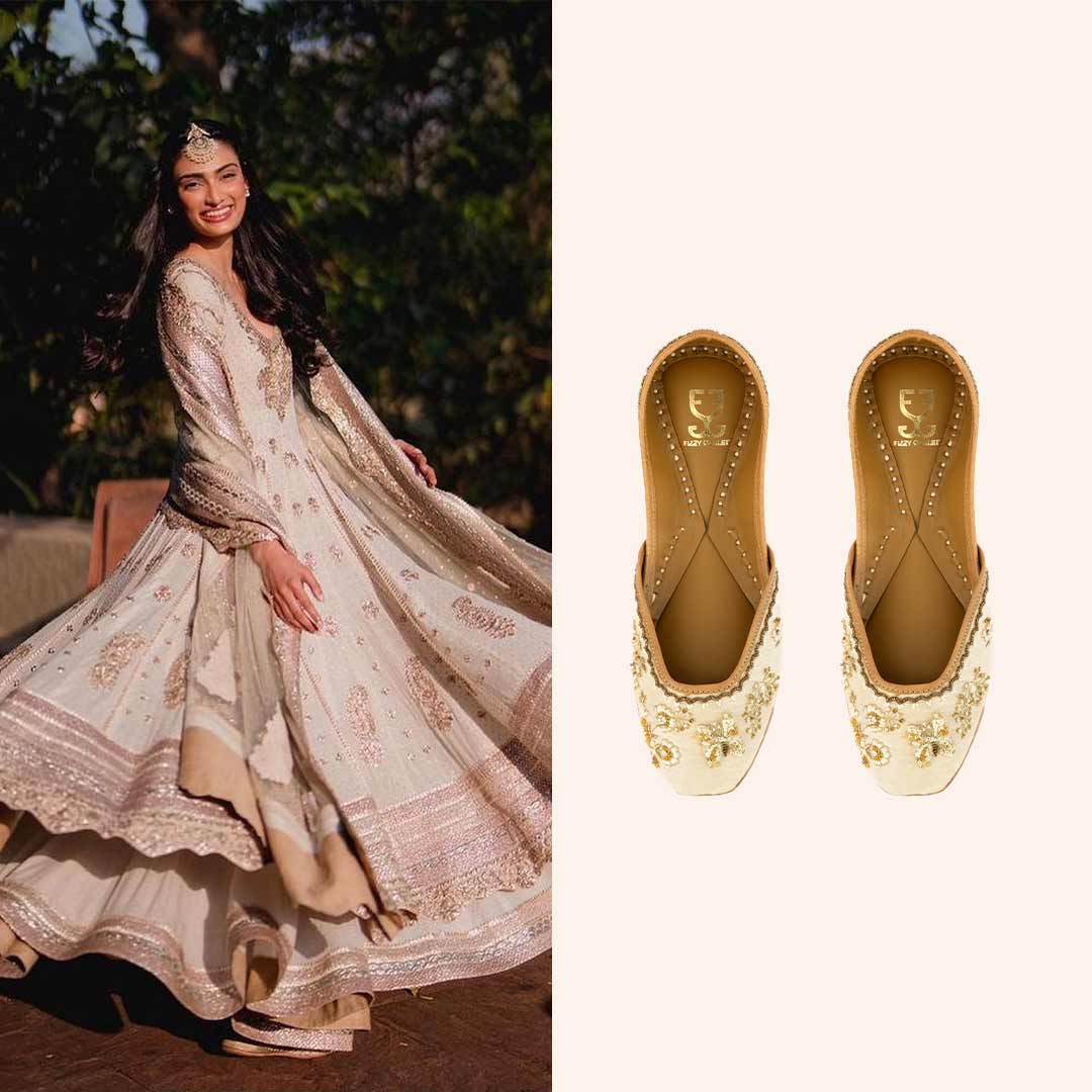 Athiya Shetty in Butterfly Dreams Juttis