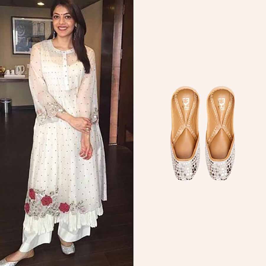 Kajal Aggarwal in SHIMMER PEARL