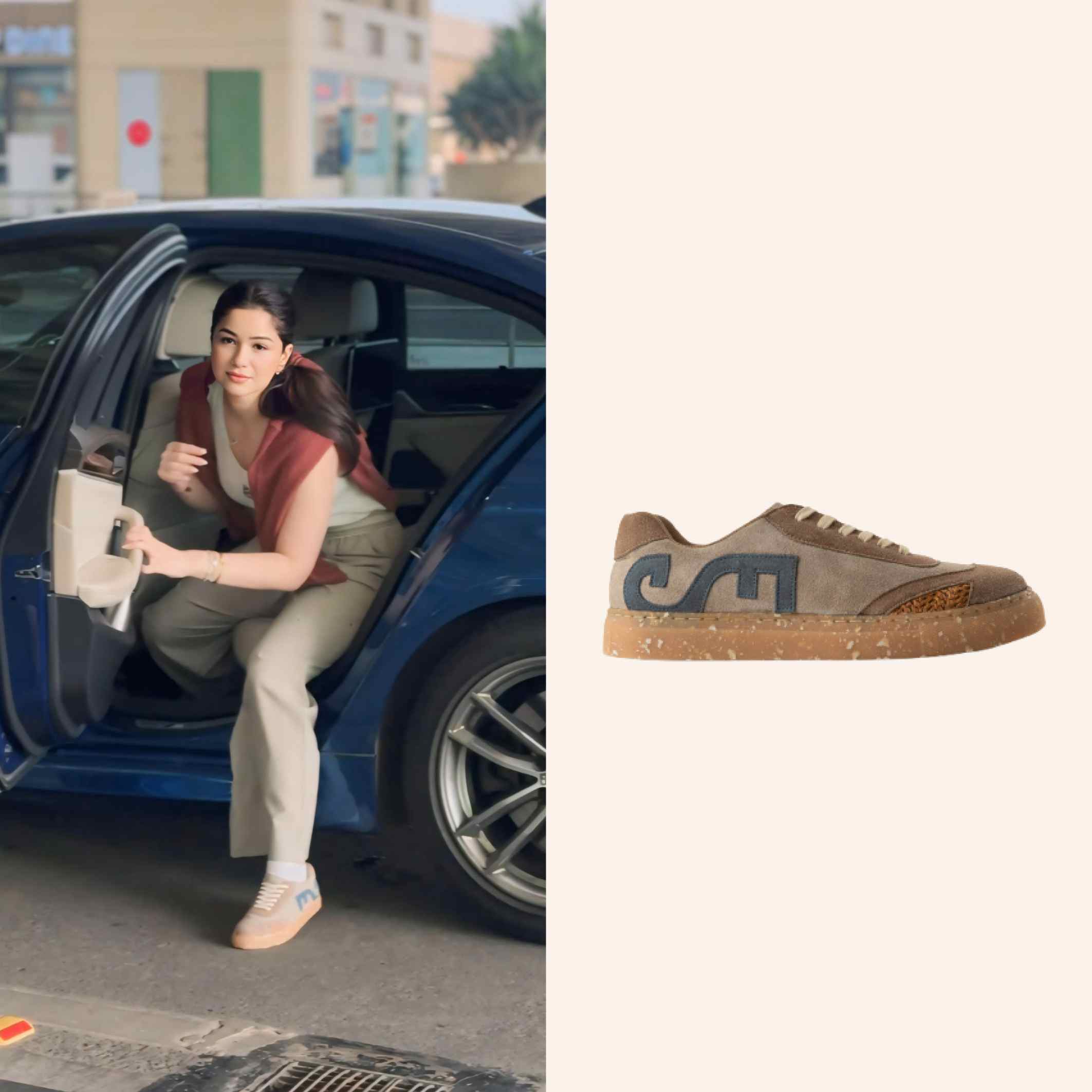 Sara Tendulkar in Fizz Suede 03 : Sneakers