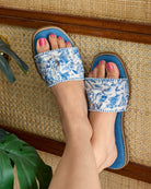 Blue Jasmine Sandals