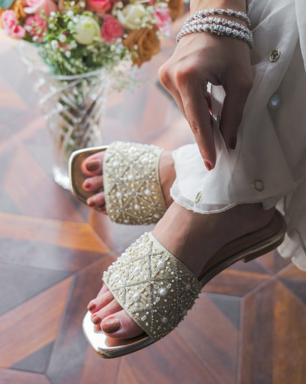 Coconut Barfi Sandals - Kareena Kapoor Khan x Fizzy Goblet - Limited Edition