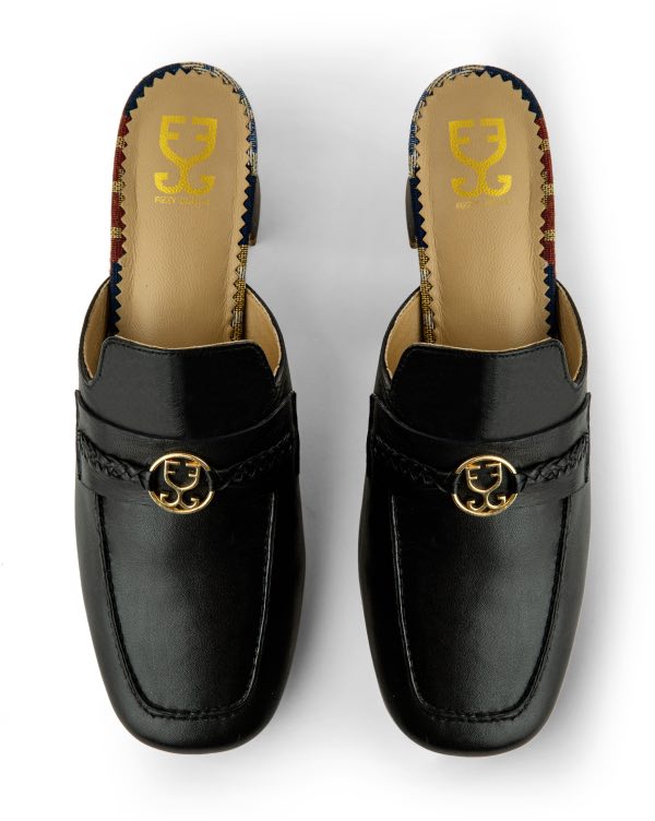 Cubical Crush - Black : Loafers Heels