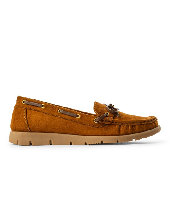 Flex Up - Caramel Brown : Loafers