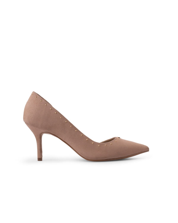 Let’s Circle Back - Nude Cream : Stiletto Heels