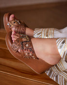 Morocco Criss Cross Wedge