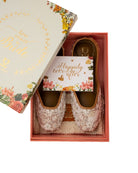 Bridal Box Set On The Same Beige Juttis