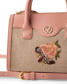 Peachy Powerhouse Mini Tote Bag