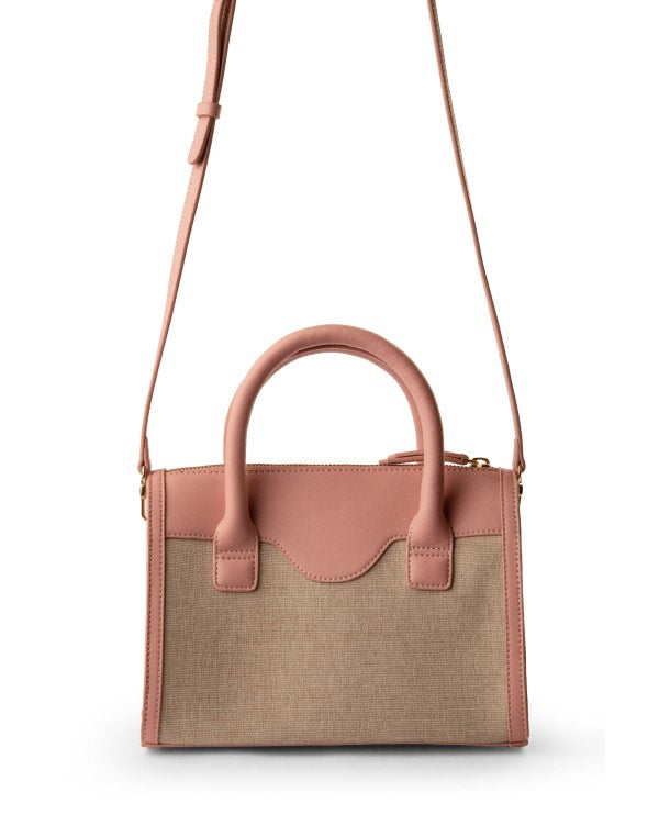 Peachy Powerhouse Mini Tote Bag