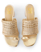 Rattan Radiance : Kolha Block Heels