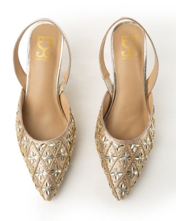 Starstruck Salsa Mule Heels  - Kareena Kapoor Khan x Fizzy Goblet - Limited Edition