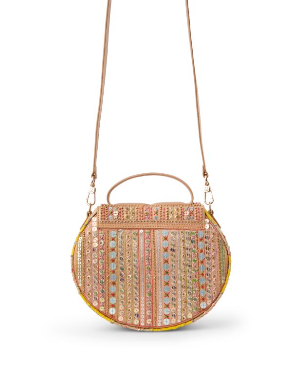 The Mini Bag With Zardozi Embroidery Work