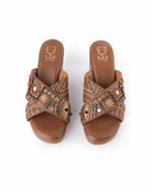 Morocco Criss Cross Wedge