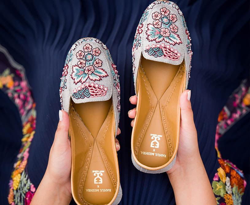 Fizzy Goblet x Payal Singhal Floral Sneakers  Floral sneakers, Fashion  shoes, Bridal shoes
