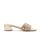 Zodiac Sandal Heels - Champagne