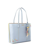 Fizzy Tote Leather ââ,¬â?? Stone Blue