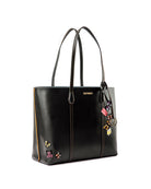 Fizzy Tote Leather Black