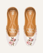 Belle's Rose Juttis - Ivory Payal Singhal X Fizzy Goblet