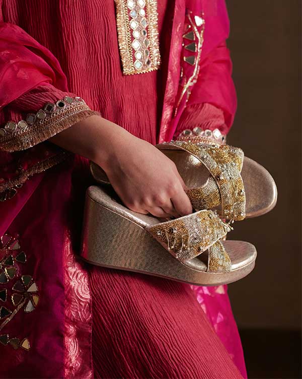 Buy Silver Heeled Sandals for Women by Flat n Heels Online | Ajio.com