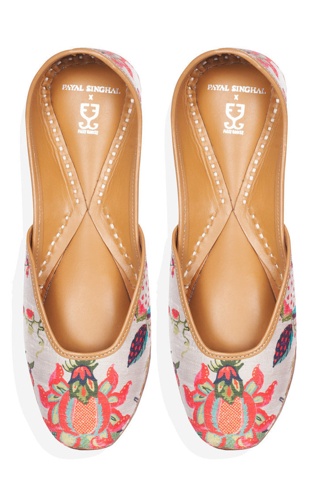 Pomegranate Passion Juttis - Payal Singhal X Fizzy Goblet